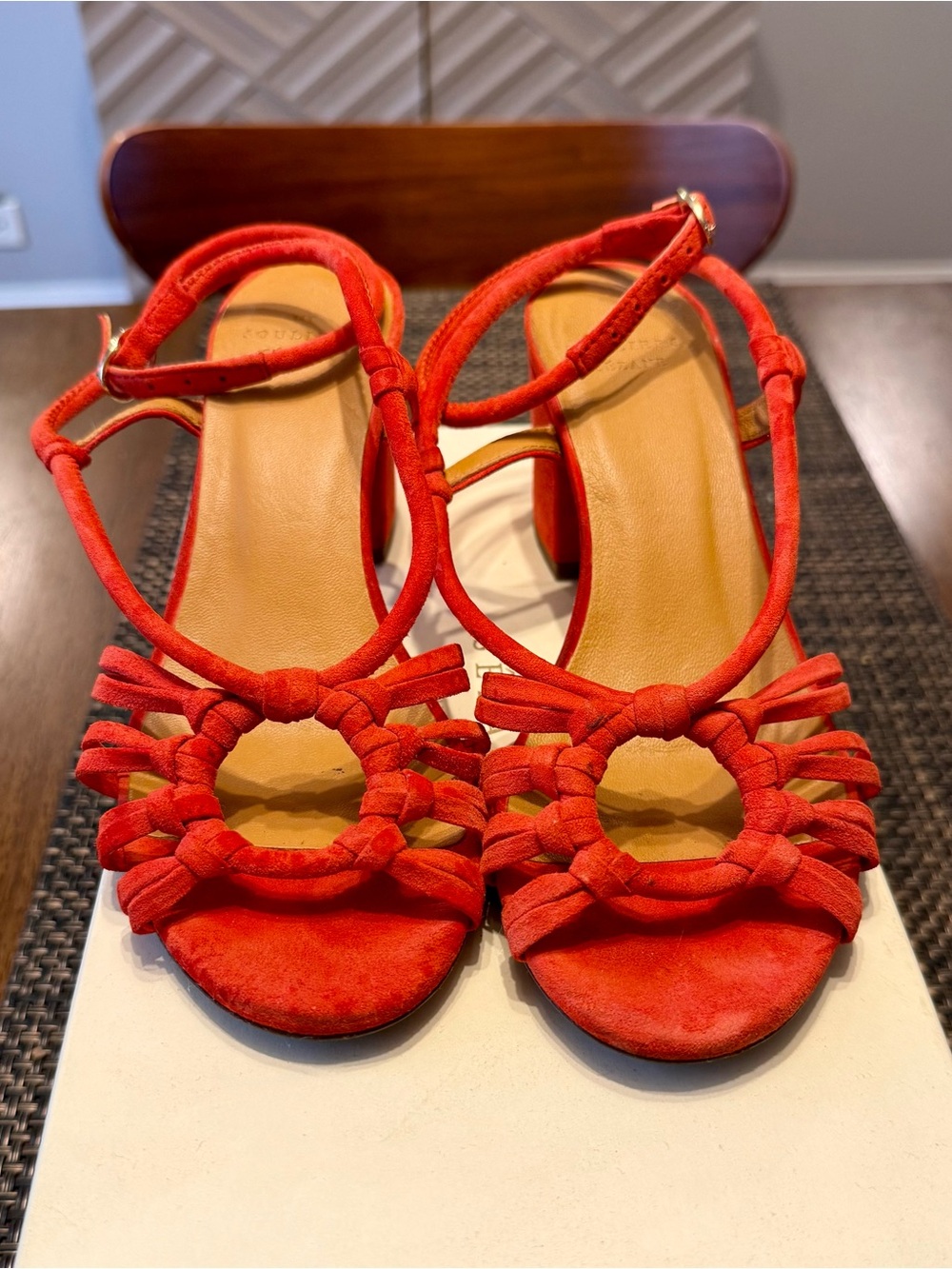 Sézane Gloria Sandals - US 5 - coral - Picture 2 of 6